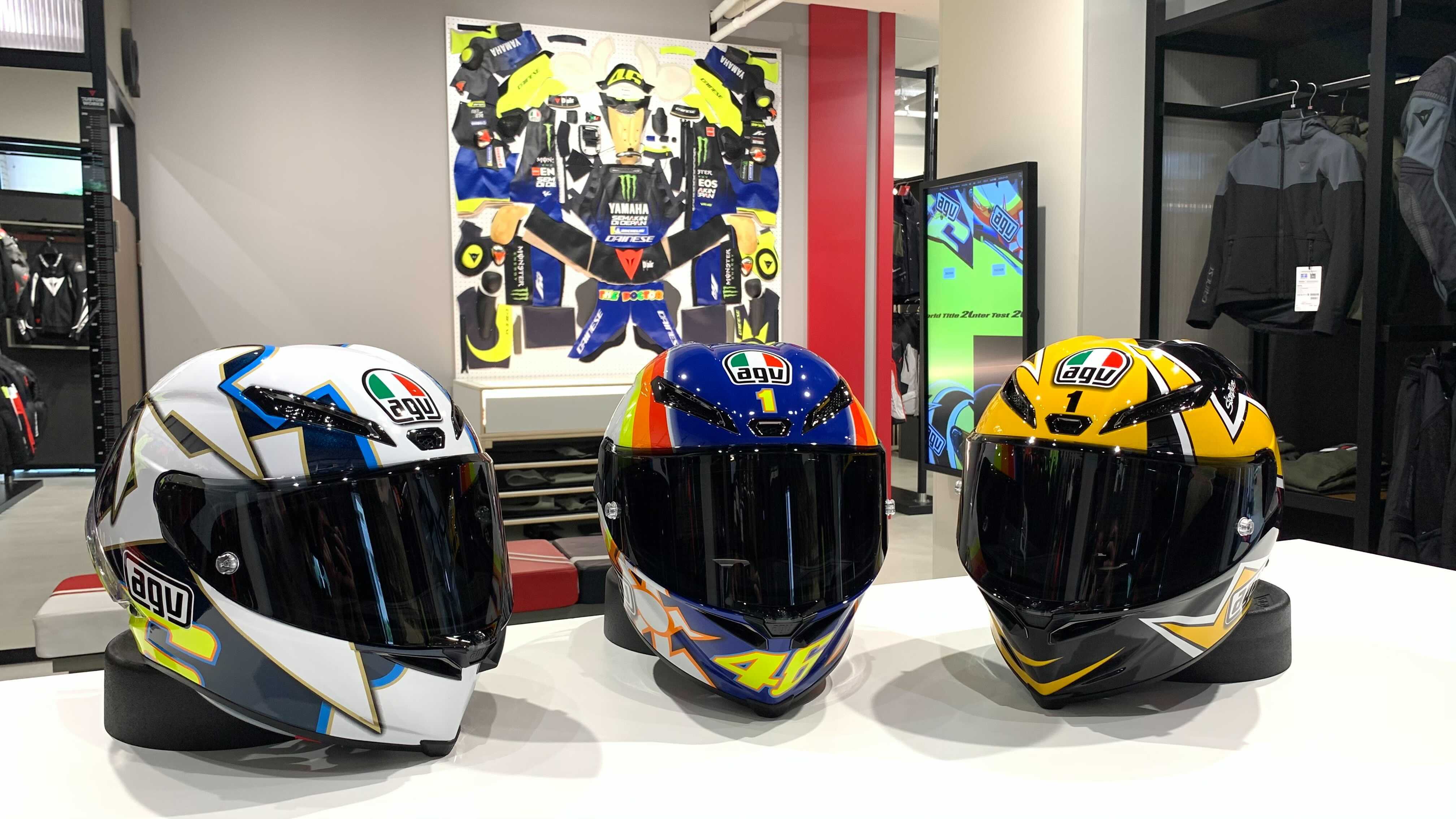 I CASCHI DI VALE” 未だかつてないバレンティーノ・ロッシのヘルメット３種類のご紹介